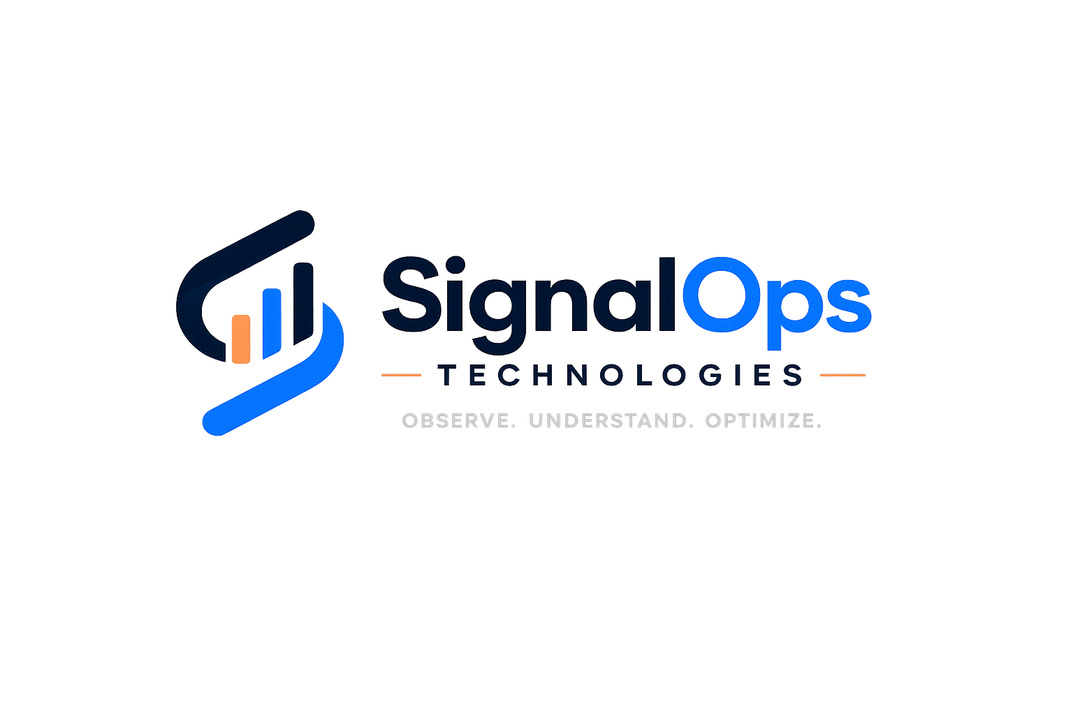 SignalOps Technologies — Observe. Understand. Optimize.